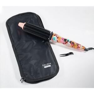 Calista Perfecter Pro limited edition Heated Round Brush 0.75" Pro + floral